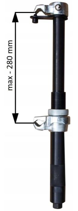 Mechaniczny Ściągacz do Sprężyn + Mostek + Waliza Zakres Pracy 23-280