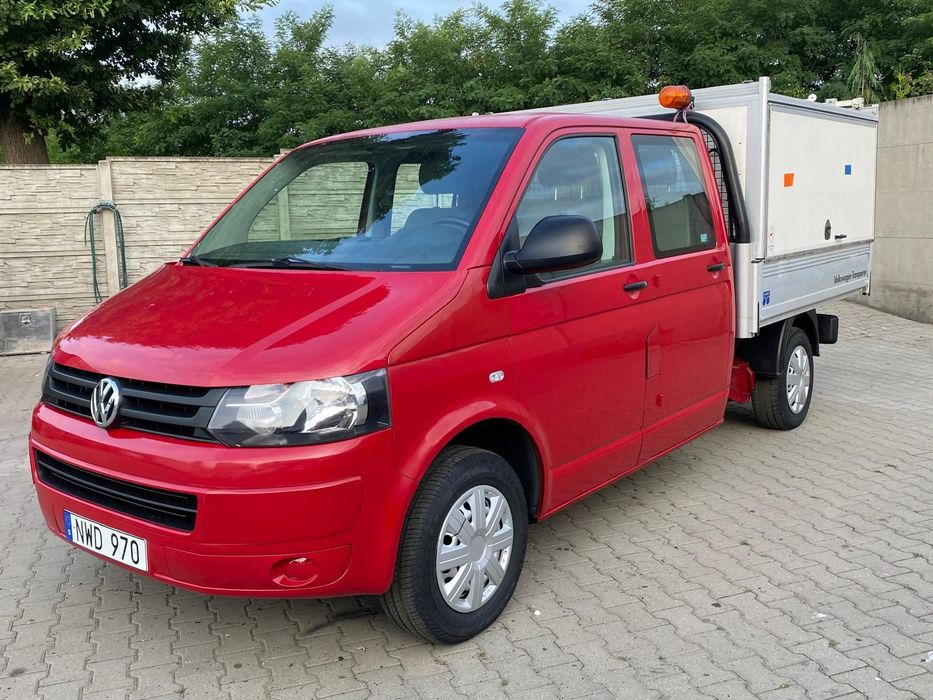 Volkswagen TRANSPORTER  T5 LIFT 2.0 Benzyna 116KM Doka + Nadbudówka Sprowadzony Zadbany