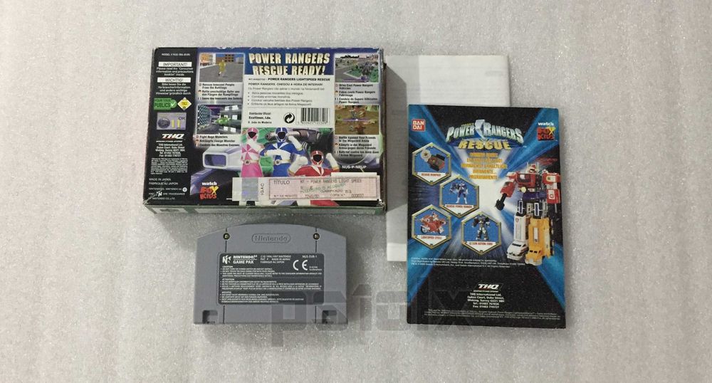 Power Rangers Lightspeed Rescue Nintendo 64