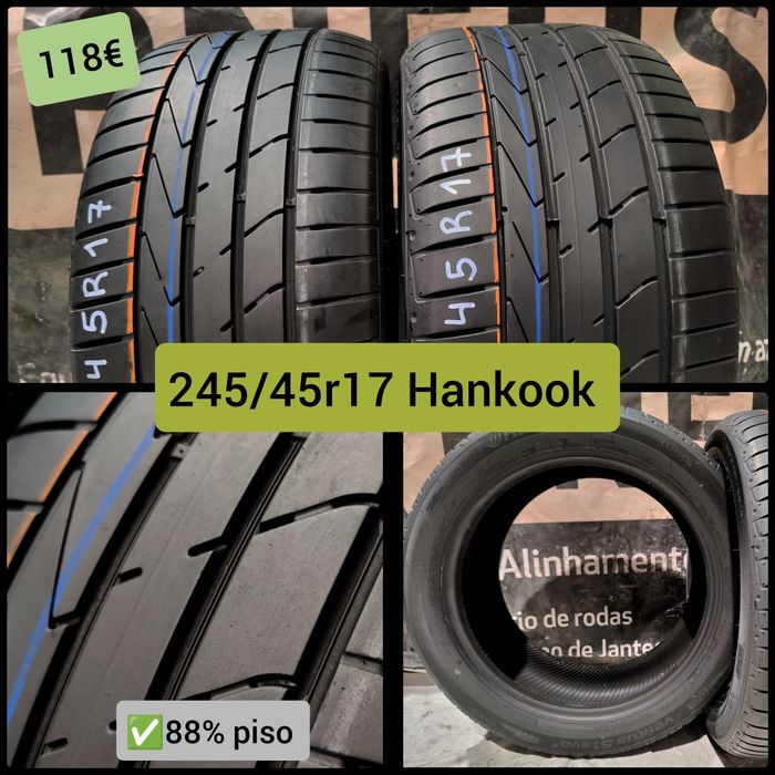 Pneus ocasião  215/45r17 245/45r17