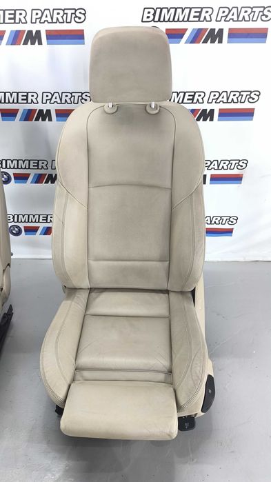 Bancos BMW Serie 5 (F10) Pack M (Couro Bege) Semieléctricos Aquecidos