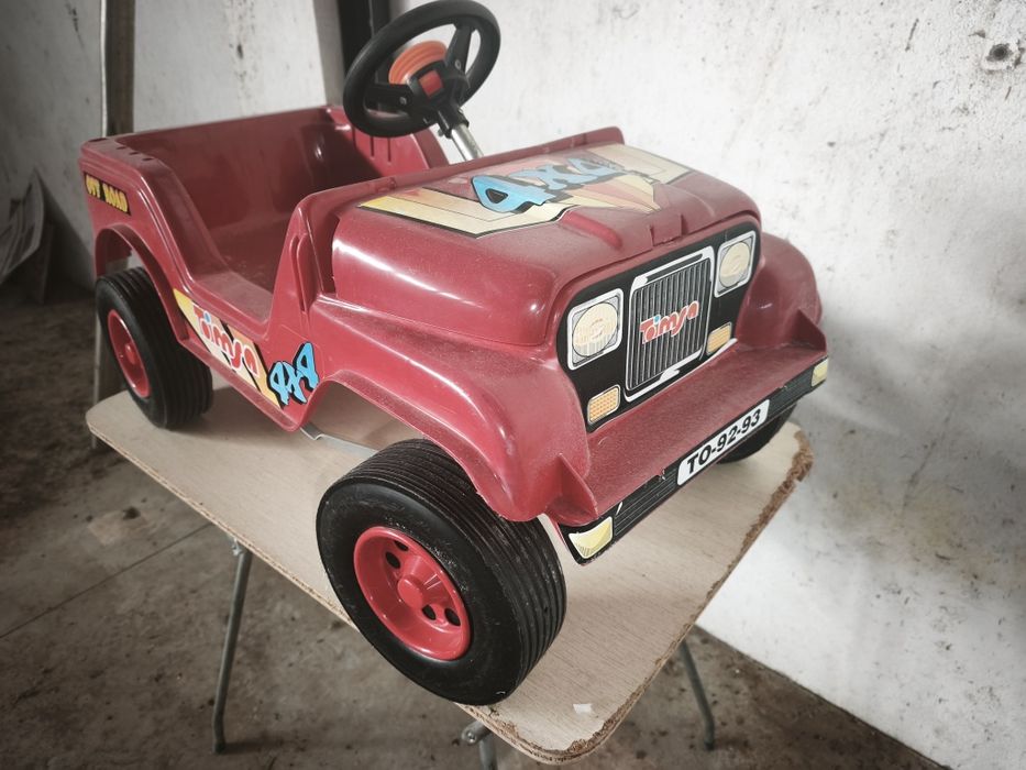 Jeep Bébécar Toimsa 4x4 a pedais vintage