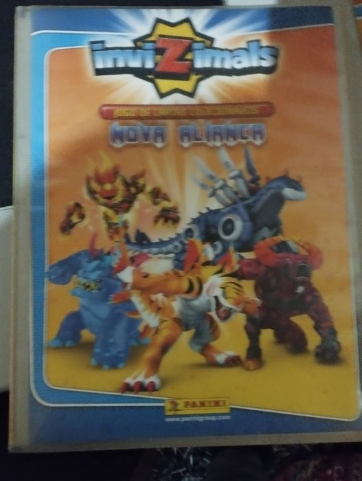 Vendo cartas Invizimals nova aliança