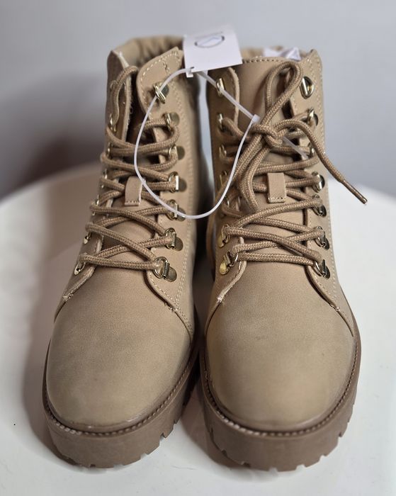 Buty Beżowe Damskie Cleve Rozm: 37