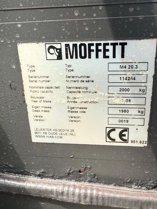 Wózek widłowy terenowy Moffett 3x3