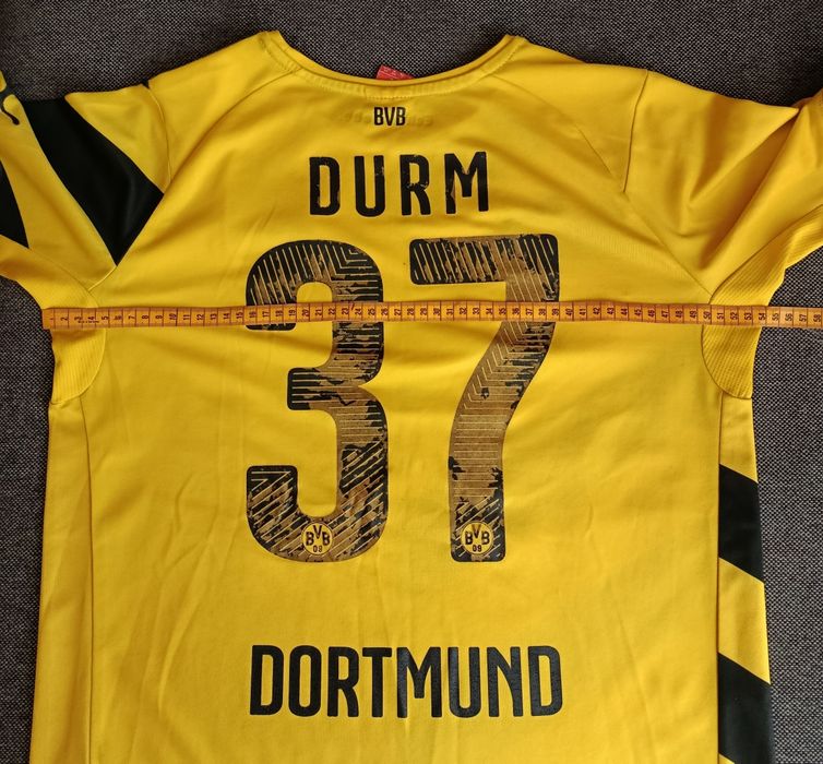 Koszulka Puma meczowa Borussii Dortmund -Durm 37 sezon 2014/2015