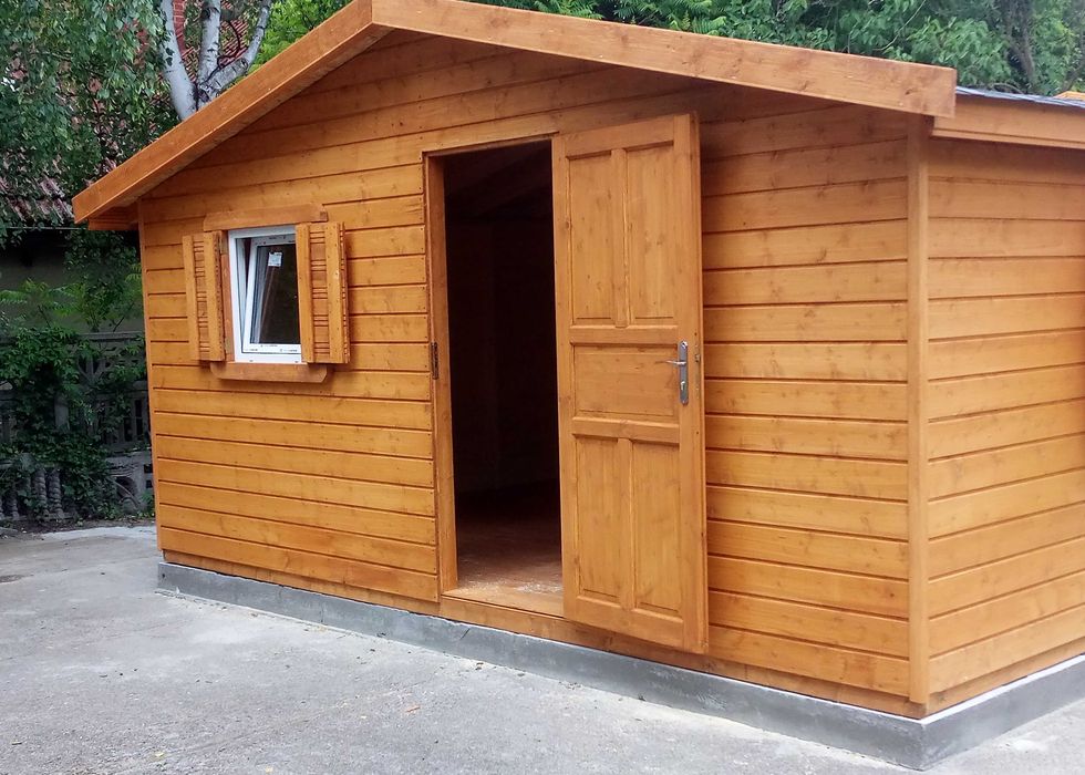 Domki drewniane STUGA 24 m² bez pozwolenia, z montażem