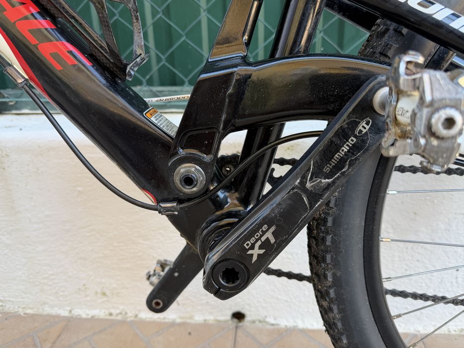 Cannondale Rush M Suspenssão total Carbono