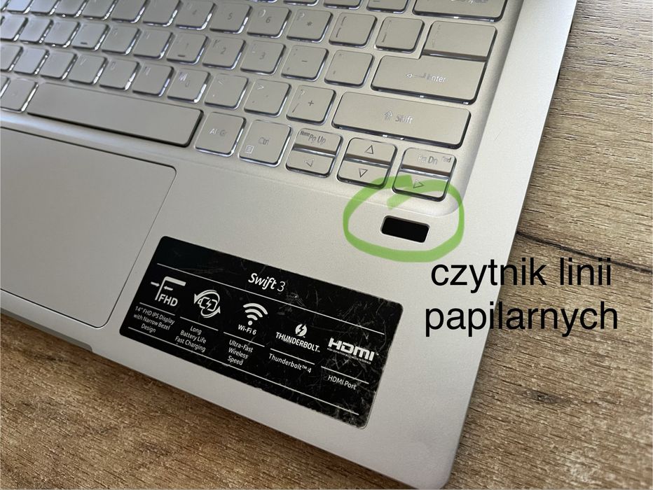 Laptop Acer Swift 3 (KRAKÓW / ŚLASK)
