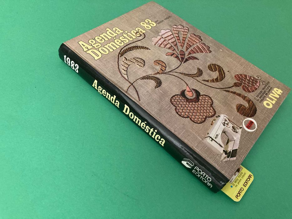 Agenda Doméstica da Porto Editora Anos 1983 Nova