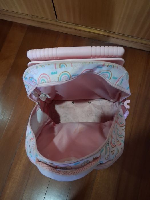 Mochila escola com rodas