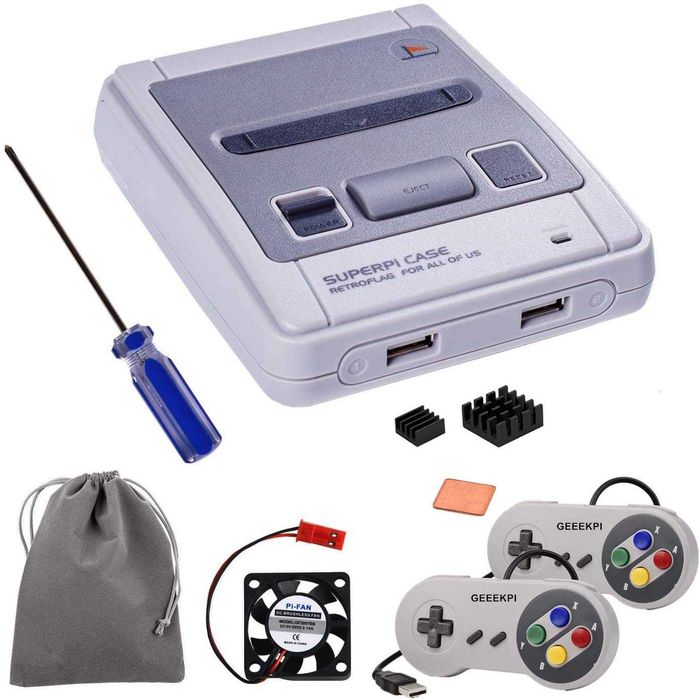 Consola jogos retro - Caixa superPi3