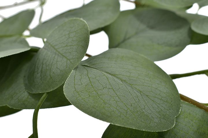 Eukaliptus gałązka liść girlanda wesele liście sztuczne kwiaty wazon