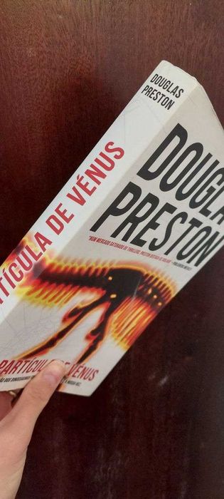 Livro Douglas Preston A partícula de Venus