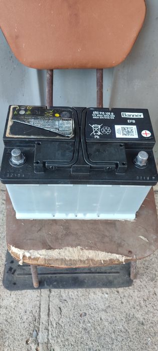 Аккумулятор "Banner" EFB 69Ah с пусковым зарядом 680А, оригинальный VW AG, б/у