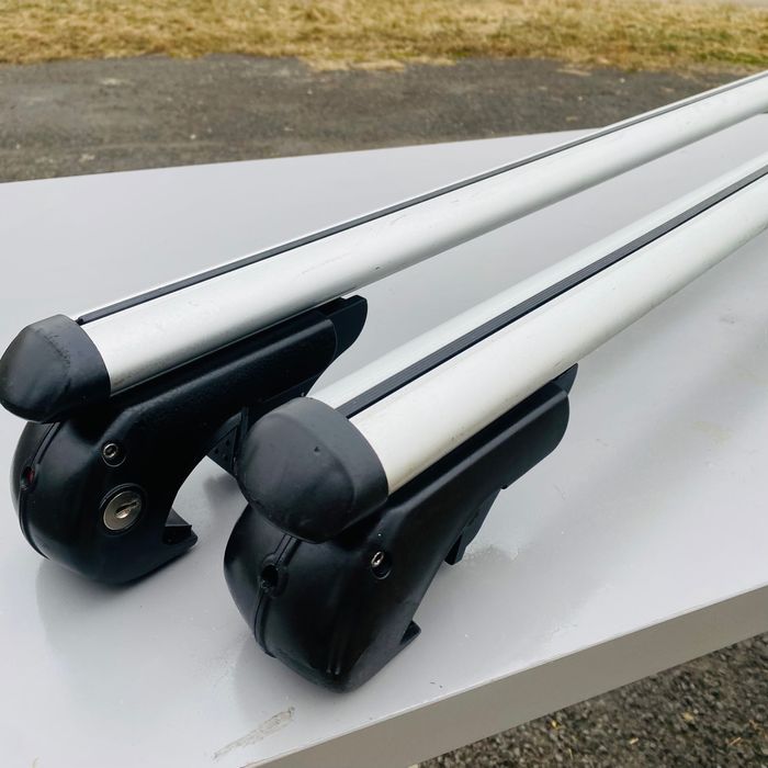 Bagażnik dachowy uniwersalny na relingi aluminiowy klasyczny
