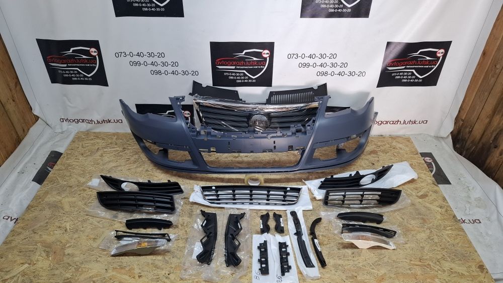 Бампер passat b6 Бампер передний Passat B6 бампер пасат б6