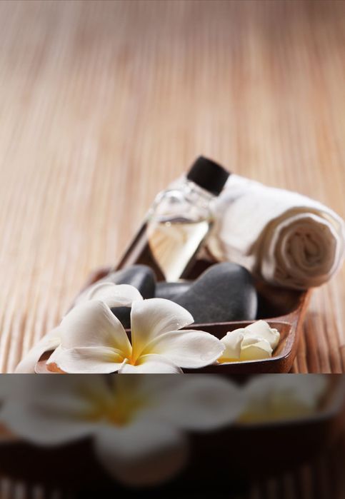 Massagem agradável saudável e confortável