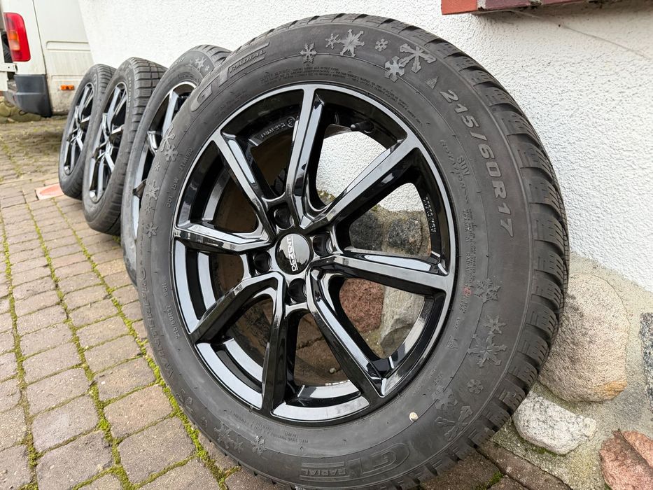 Koła felgi Opel Mokka Crossland Citroen 4x108 zima 215/60/17