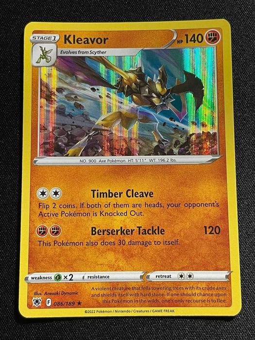 Carta Pokémon Kleavor 86/189 Astral Radiance