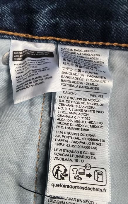 Джинсы LEVI'S 505 36W32L medium/dark  оригинал