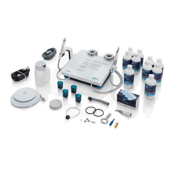 MyLunos DURR DENTAL aparelho de ultrassons e pó.