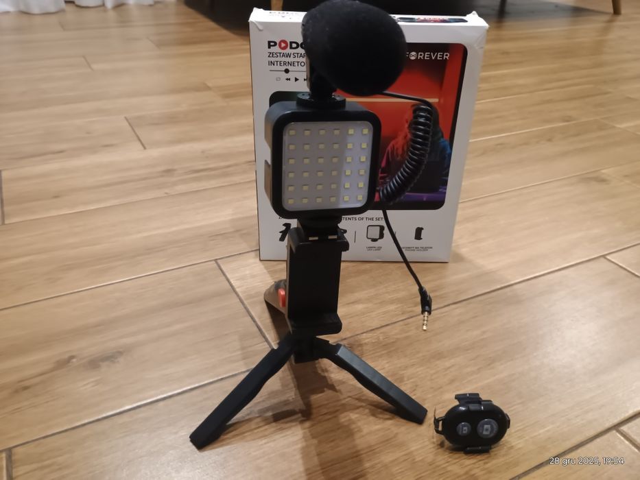 Zestaw małego youtubera/streamera