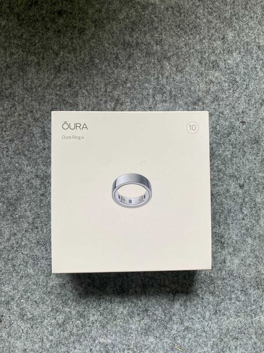 Inteligentny pierścionek oura ring 4 (rozm 10) kolor silver NOWY!