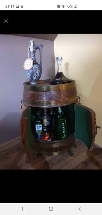 Barek na alkohol z beczki