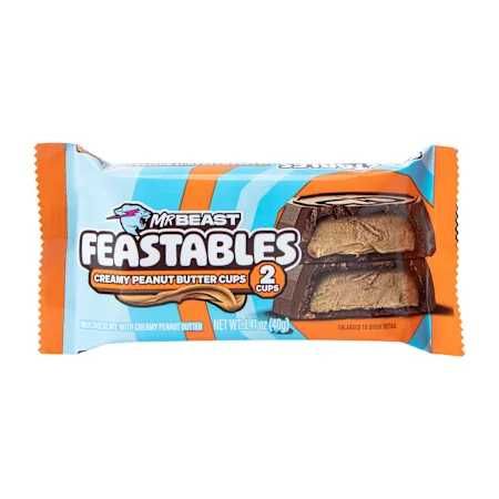 Feastables Peanut Butter Cup (Mr.Beast) | Арахісові чашечки