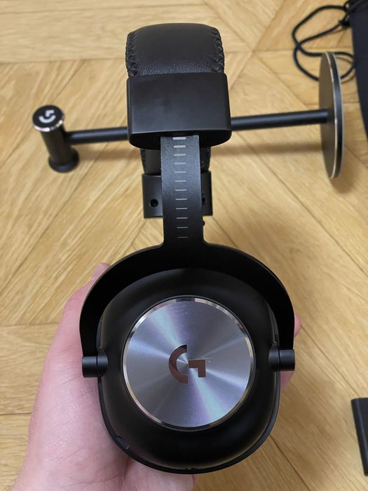 Навушники Logitech G PRO X Gaming Headset Black + Підставка