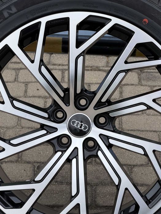 Nowe koła 20 cali Audi Q7 SQ7 czarno srebrne wieloramienne