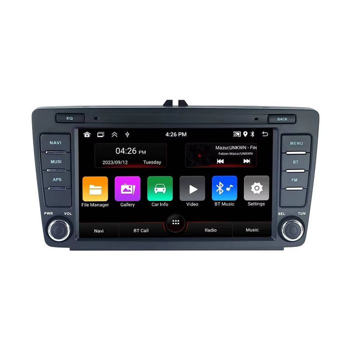 Автомагнитола штатная Navifly Android 2Din Skoda Octavia 2 A5 2004-201