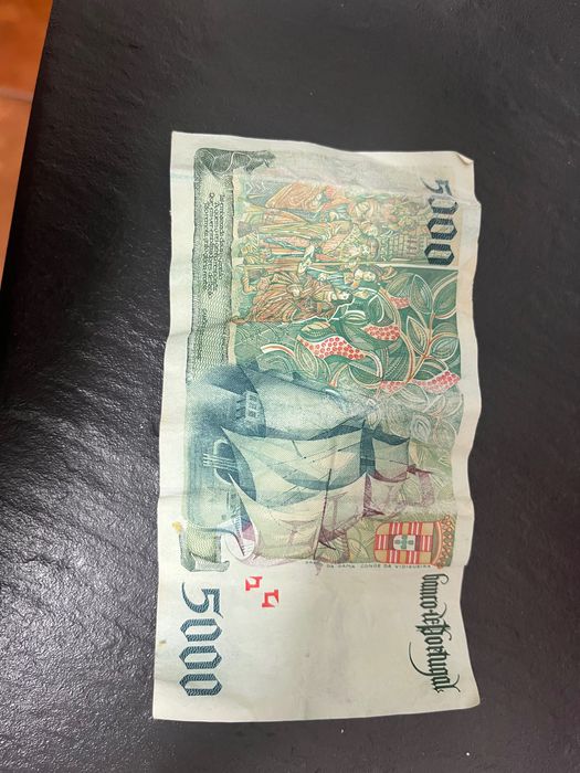 Nota 5000 escudos