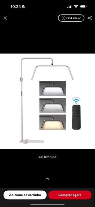 Candeeiro de estetica