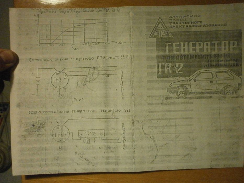 Генератор жигулівський ГА-2 (окрім НИВИ)