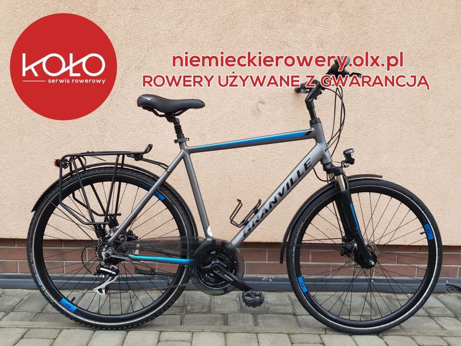 Rower męski trekkingowy GRANVILLE koła 28 SHIMANO ACER aluminium
