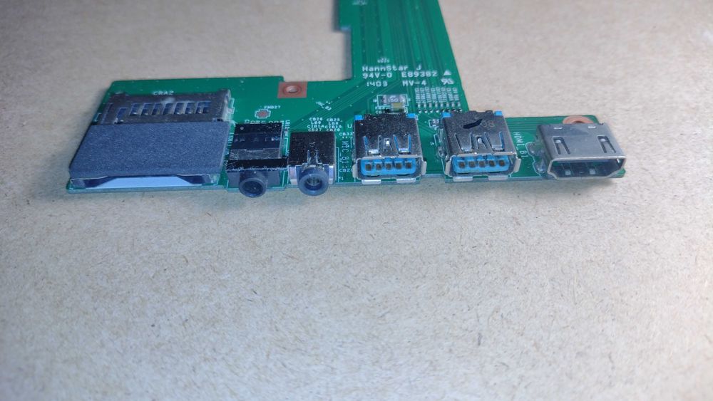 Moduł MSI CR70 HDMI USB Audio jack SD Card