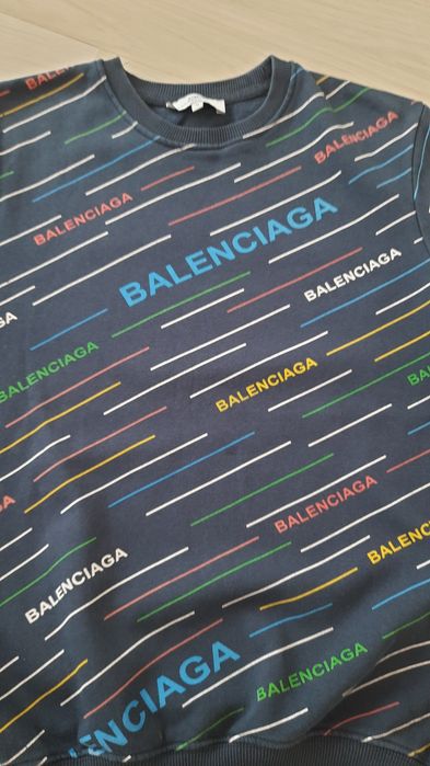 Bluza granatowa Balenciaga