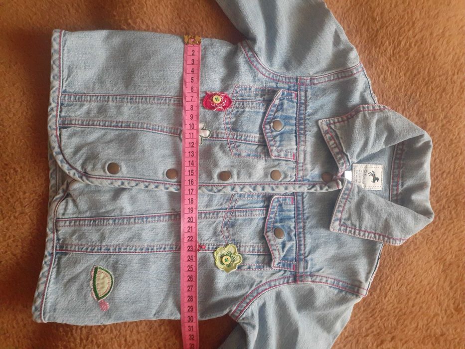 Джинсовий піджак на дівчинку