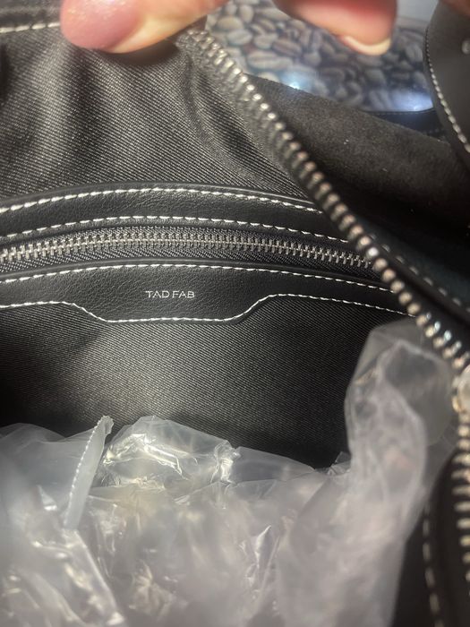 Брендова шкіряна сумка Tadfab