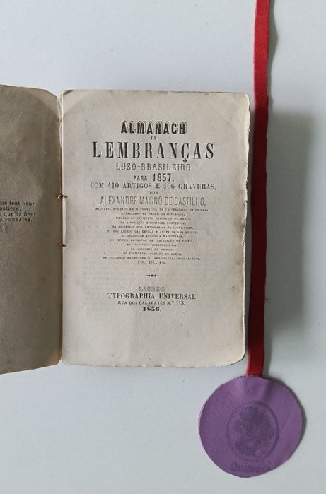 Almanach de lembranças luso-brasileiro para 1857