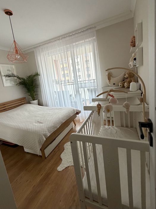 Mieszkanie 45 m² + Loggia 5,2 m² + Komórka lokatorska 4,4 m² | Meble i sprzęt AGD w cenie! - Więcej