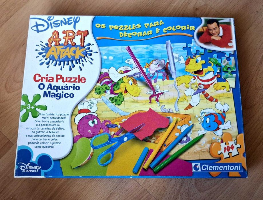 Lote Jogos Educativos Infantis — Clementoni, Disney, Majora e Cartas