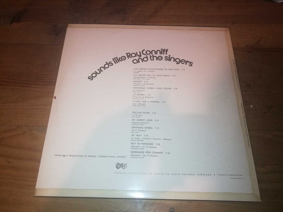 RAY CONNIFF AND The SINGERS-Ray Connif and The Singers (1973) LP