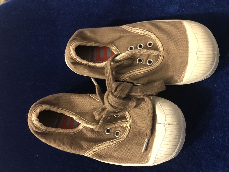 Trampki brązowe r. 7/24 Bensimon