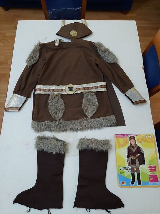 Disfarce criança viking