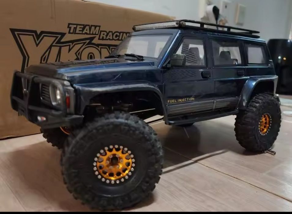 1.9" 4 aluminiowe felgi beadlock do modelu rc 1:10 hex 12mm TRX SCX