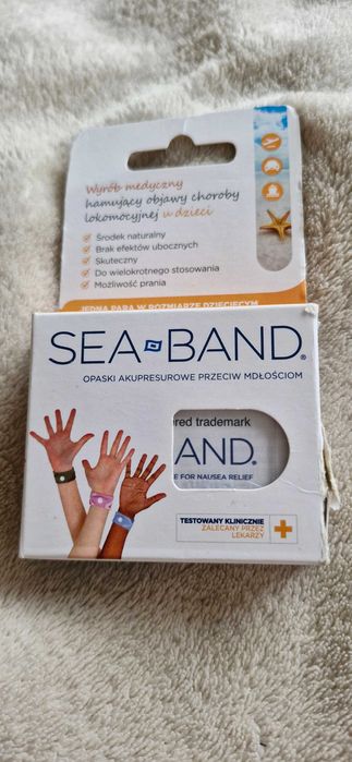 SEABAND Opaski akupresurowe dla dzieci Moro