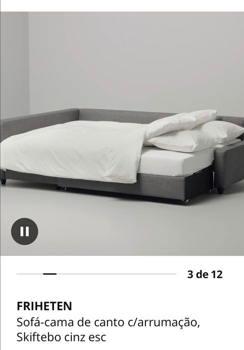 Vendo sofá cama em bom estado.